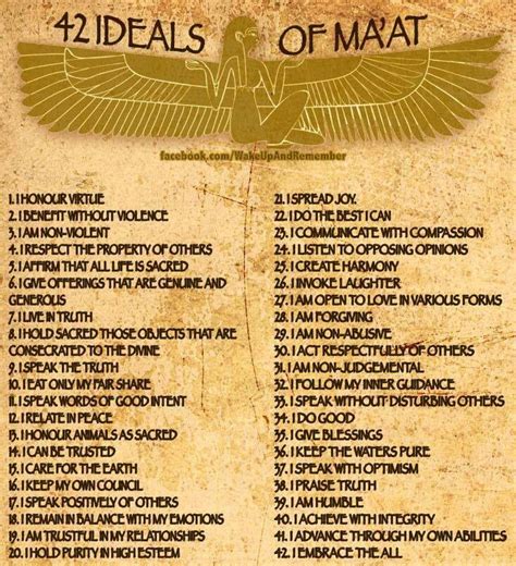 maat laws and principles.